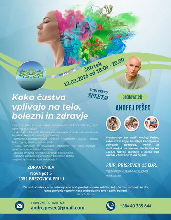 Samozdravljenje in kako čustva vplivajo na bolezni in zdravje