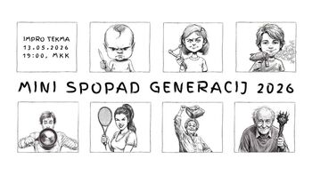 Mini Spopad generacij 2026 - impro komedija