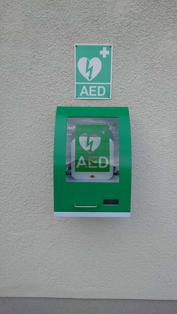 Nova omarica AED na Rečici