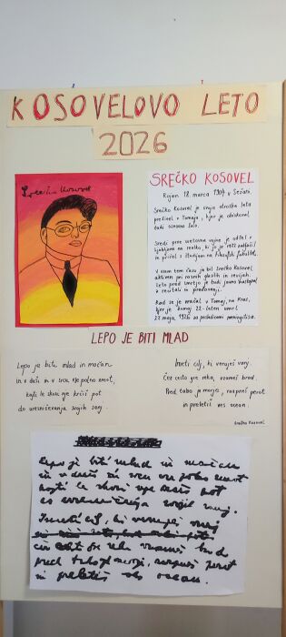 Četrtošolci spoznavali Srečka Kosovela