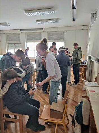 Predstavitev VR očal 