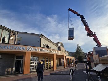 Zaključena 2. faza klimatizacije matične šole v Vipavi
