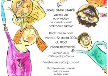 Prireditev za stare starše