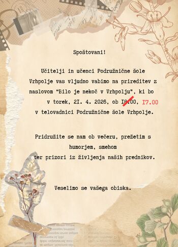 Bilo je nekoč v Vrhpolju