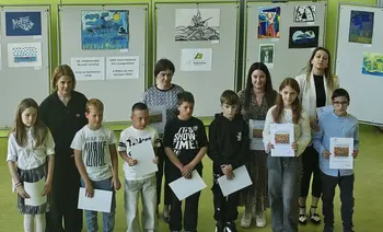 Uspeh učencev OŠ Draga Bajca Vipava na likovnem natečaju Kraj na horizontu 2026