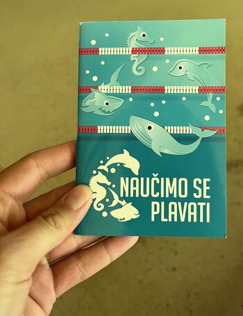 Naši predšolski otroci prvič na plavalnem tečaju