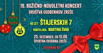 19. BOŽIČNO - NOVOLETNI KONCERT