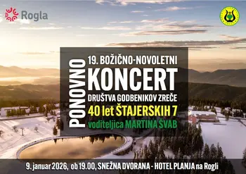 PONOVITEV 19.BOŽIČNO - NOVOLETNEGA KONCERTA NA ROGLI