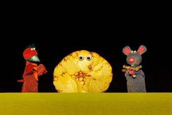 O vrabčku, miški in palačinki, Hiša otrok in umetnosti