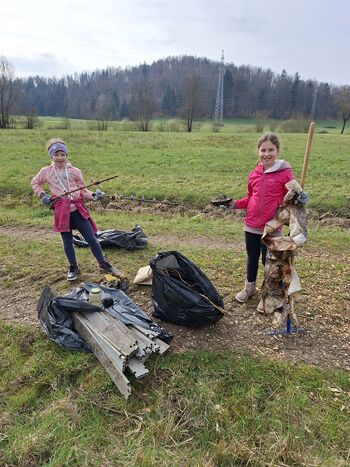 Skupaj za čistejši Horjul: uspešna spomladanska čistilna akcija