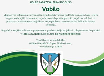 OGLED ZADRŽEVALNIKA POD SUŠO