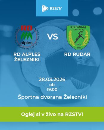 ROKOMETNA TEKMA RD APLES:RD RUDAR