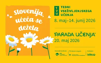 Tedni vseživljenjskega učenja in Parada učenja 8.maj - 14.junij – Vabljeni na BREZPLAČNE dogodke za vse!
