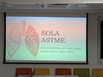 IZPELJANA DELAVNICA O KRONIČNIH OBSTRUKTIVNIH OBOLENJIH - ASTMA, KOPB