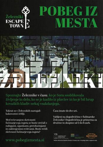 Pustolovska igra za vso družino - Pobeg iz mesta Železniki