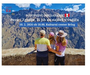 Popotniški večer v Brlogu: Peru skozi oči popotniške družine