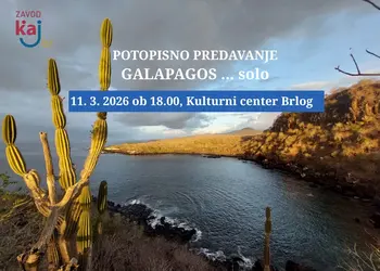 Popotniški večer v Brlogu: Galapagos …solo