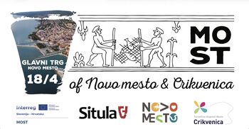 Dogodek MOST povezuje Novo mesto in Crikvenico na Glavnem trgu