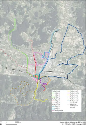 Pripravljamo javne predstavitve prenove linij javnega potniškega prometa Celebus