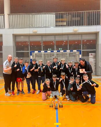 Dve prvi mesti in eno četrto mesto za Rokometni klub Grosuplje