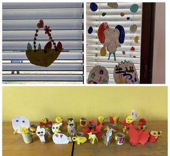 VELIKONOČNI MOTIVI SKOZI OTROŠKO DOMIŠLJIJO