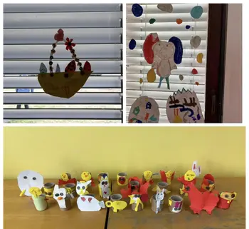 VELIKONOČNI MOTIVI SKOZI OTROŠKO DOMIŠLJIJO
