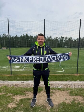Na mesto glavnega trenerja članske ekipe Športnega društva Preddvor se vrača Miha Žnidaršič Na mesto glavnega trenerja članske ekipe Športnega društva Preddvor se vrača Miha Žnidaršič