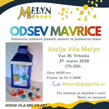 Delavnica nakita v Vili Melyn