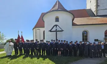 GZ Destrnik pri zahvalni florjanovi maši