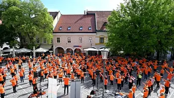 Novo mesto gostilo regijsko srečanje društev Šole zdravja Dolenjske in Bele krajine