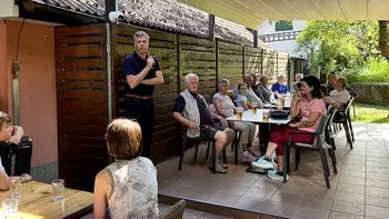 Na srečanju krajanov KS Bršljin o prihodnjem razvoju območja