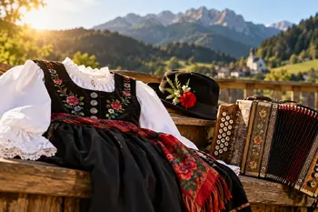 Lučki devetošolci z ljudskim plesom ohranjajo tradicijo Lučki devetošolci z ljudskim plesom ohranjajo tradicijo