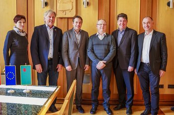 S koroško delegacijo o izkušnjah EZTS GO in o skupnih projektih 