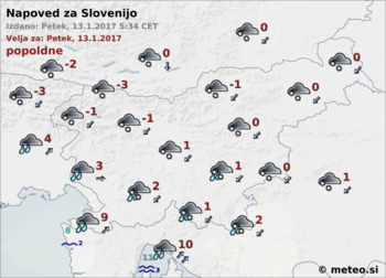 ARSO je izdal opozorilo: Velika verjetnost razlivanja meteornih voda