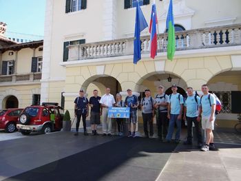 Pohodniki s Cerja na Triglav so se ustavili tudi v Šempetru