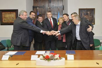 Podpisano pismo o nameri za namakalni razvod Vogršček