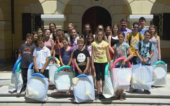 Sprejem mladih, ki so se v šolskem letu 2017/18 nadpovprečno udejstvovali na področju športa, znanosti oz. drugih področjih