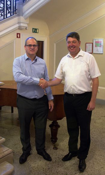 Vljudnostni obisk izraelskega veleposlanika 