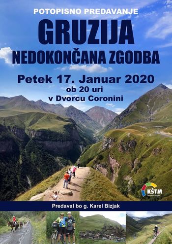 Karel Bizjak: Gruzija, nedokončana zgodba, potopisno predavanje