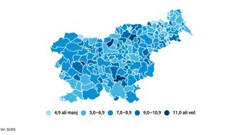 Občina Šempeter-Vrtojba v letu 2019 druga po številu diplomantov na 1.000 prebivalcev