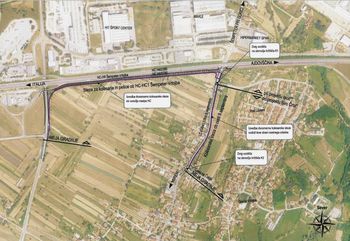Začenja se izgradnja kolesarskih povezav ob Ullici 9. septembra v Vrtojbi ter Vrtojbensko cesto in obvoznico