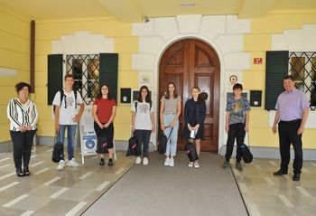 Županov sprejem najboljših učencev zaključnega razreda osnovne  šole