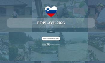 Aplikacija Poplave 2023