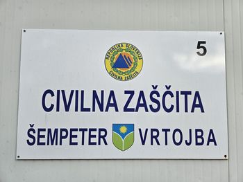 Vaja občinske civilne zaščite namenjena pregledu opreme