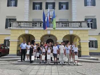 Tradicionalni županov sprejem uspešnih učencev ob koncu šolskega leta