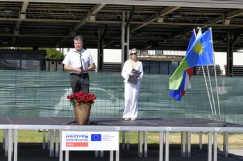 Prenovlejni prireditveni prostor, ki naj postane prostor brez meja 