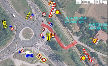 Obvestilo o zapori ceste 