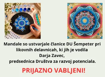 Mandale, razstava Mandale, razstava