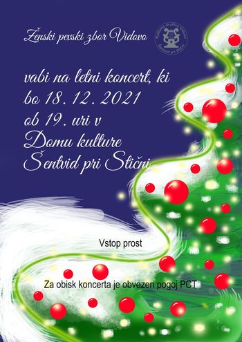 Letni koncert Ženskega pevskega zbora Kulturnega društva Vidovo