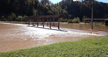 Poplave na celi fronti dolomitskega odreda